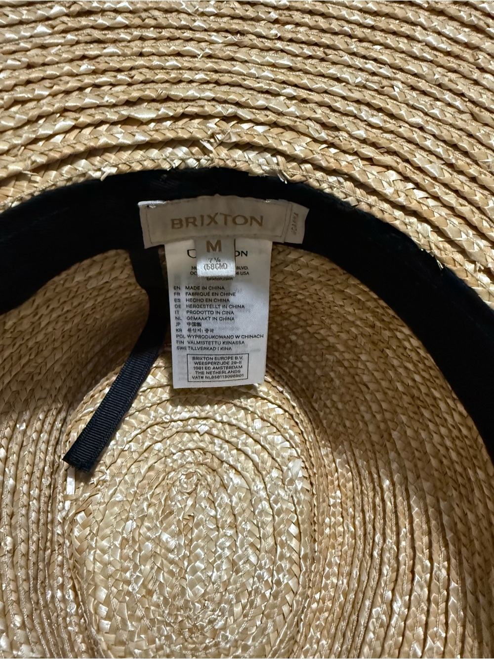 Brixton Joanna Hat Honey/Lion Women Medium - Picture 8 of 8